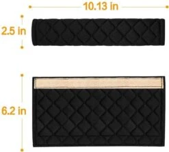 Merkloos Luxe Gordelhoes - Auto Gordelbeschermer - Gordelkussen - Zwart - 2 Stuks Gordelbeschermers -Kinderwagen- En Accessoirewinkel 1200x1077 2