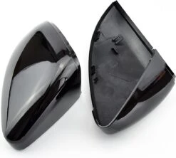 Zwarte Spiegelkappen - VW Golf 7 & 7,5 (GTI/R) - VW Touran - Met Gratis Gereedschap Tool - Auto Spiegels - Accesoires - Auto Accessoires - Ook Voor GTE/GTD -Kinderwagen- En Accessoirewinkel 1200x1079