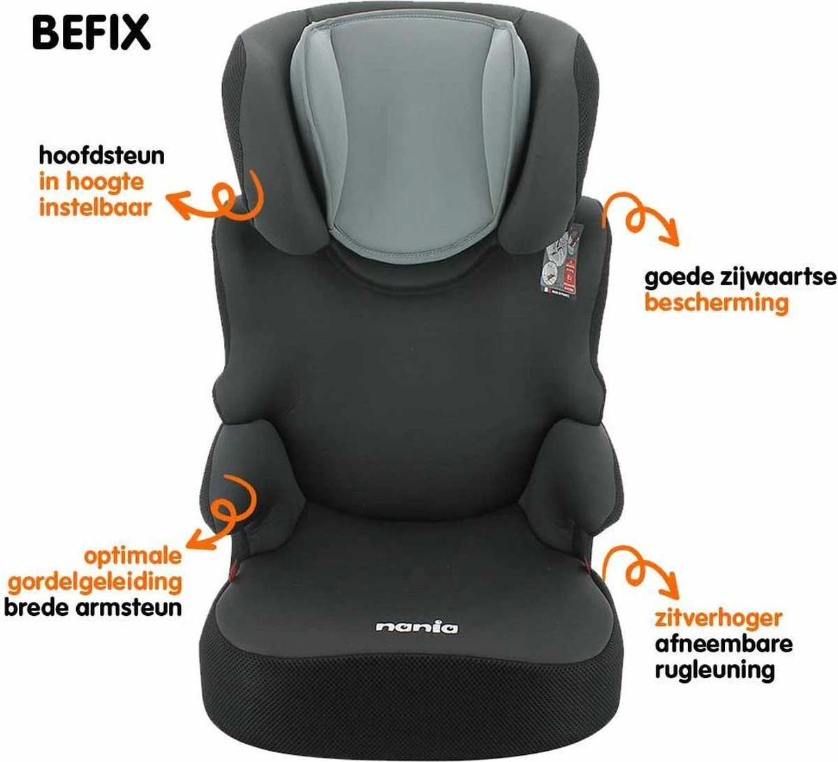 Disney - Autostoel BEFIX FIRST - Groep 2 En 3 - Van 15 Tot 36 Kg - ANWB "Goed Getest" - PRINSESSEN 8 Disney - Autostoel BEFIX FIRST - Groep 2 En 3 - Van 15 Tot 36 Kg - ANWB "Goed Getest" - PRINSESSEN - Afbeelding 6