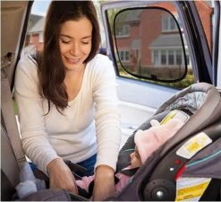 Merkloos Zonwering Auto - UV Protectie - Luxe Zonneschermen - Zijruit 2 Stuks - Zonnescherm Auto - Bescherm Uw Baby En Kinderen -Kinderwagen- En Accessoirewinkel 1200x1094 1