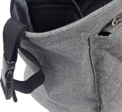 Dooky Diaper Buggy Organizer Grey Melange -Kinderwagen- En Accessoirewinkel 1200x1097