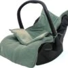 Jollein Voetenzak Voor Autostoel & Kinderwagen - Basic Knit - Forest Green -Kinderwagen- En Accessoirewinkel 1200x1110 8