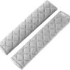 Hazlö Luxe Gordelhoezen - Checkered - Auto Gordel Beschermer - Schouderhoezen - Gordelkussen - Gordelhoes - 2 Stuks - Grijs -Kinderwagen- En Accessoirewinkel 1200x1111