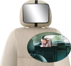 Autospiegel Baby - Achteruitkijkspiegel - Baby Autospiegel - Babyspiegel Auto - Baby Veiligheid - Kinderspiegel - Baby Auto - Zwart -Kinderwagen- En Accessoirewinkel 1200x1116 1