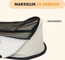 Deryan Infant BabyBox Campingbedje - Baby Klamboe - Cream 25 Deryan Infant BabyBox Campingbedje - Baby Klamboe - Cream -Kinderwagen- En Accessoirewinkel 1200x1117 5