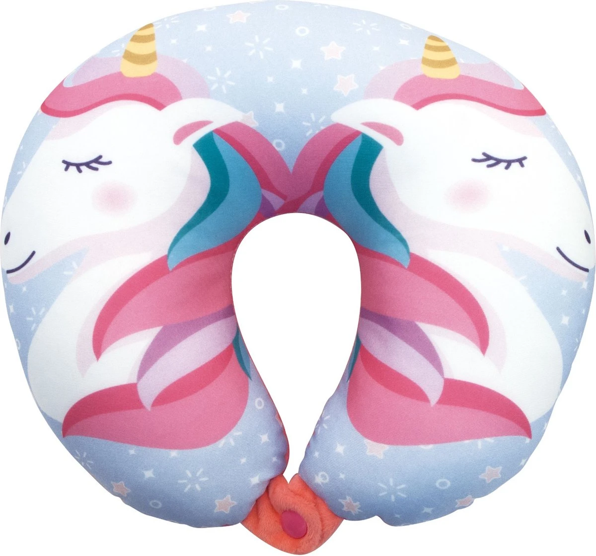 Arditex Nekkussen Unicorn Meisjes 28 Cm Polyester Roze/blauw 5 Arditex Nekkussen Unicorn Meisjes 28 Cm Polyester Roze/blauw - Afbeelding 3