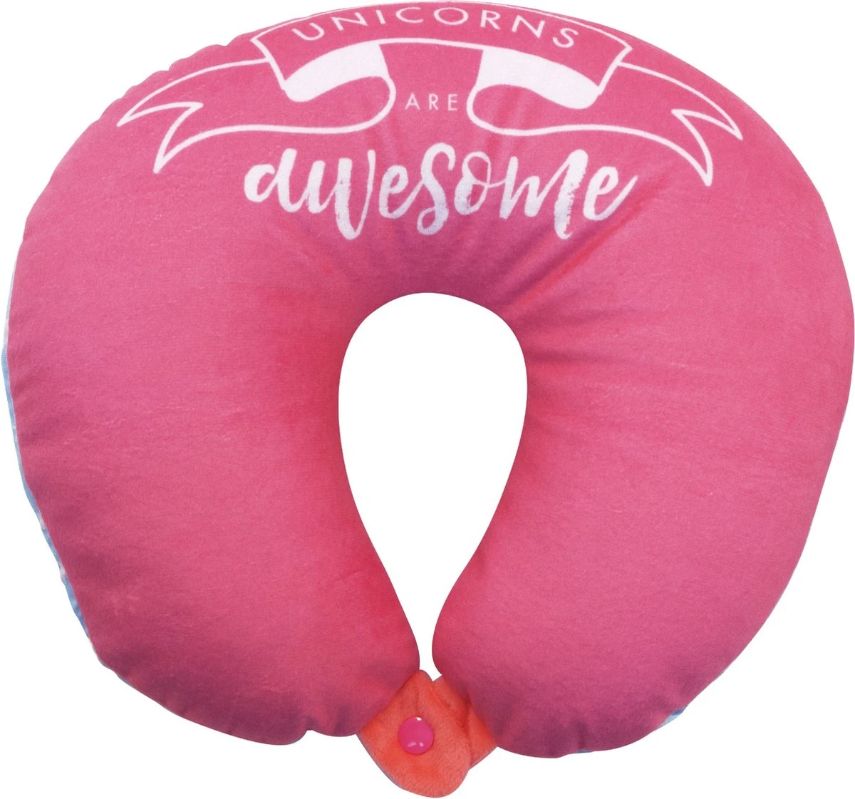 Arditex Nekkussen Unicorn Meisjes 28 Cm Polyester Roze/blauw 4 Arditex Nekkussen Unicorn Meisjes 28 Cm Polyester Roze/blauw - Afbeelding 2