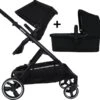 Deryan Evy Kinderwagen - Duo Kinderwagen - Uitbreidbaar - Inclusief Reiswieg - Zwart -Kinderwagen- En Accessoirewinkel 1200x1139 14