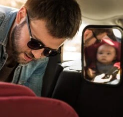 Autospiegel Baby 360° Verstelbaar Voor Hoofdsteun Autostoel -Achteruitkijkspiegel XL- Achterbankspiegel Kinderen -Baby Veiligheid Accessoires - Zwart -Kinderwagen- En Accessoirewinkel 1200x1142 1