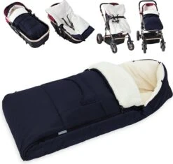 Monzana Voetenzak - Voor Kinderwagen Of Stoeltje - 93x56cm Donkerblauw -Kinderwagen- En Accessoirewinkel 1200x1142 11