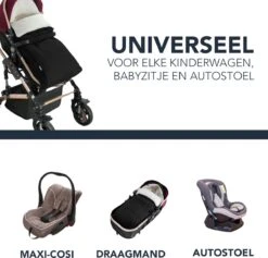 Achaté Voetenzak - Voor Kinderwagen Of Stoeltje – Baby Slaapzak - Autostoel - Wit -Kinderwagen- En Accessoirewinkel 1200x1149 9