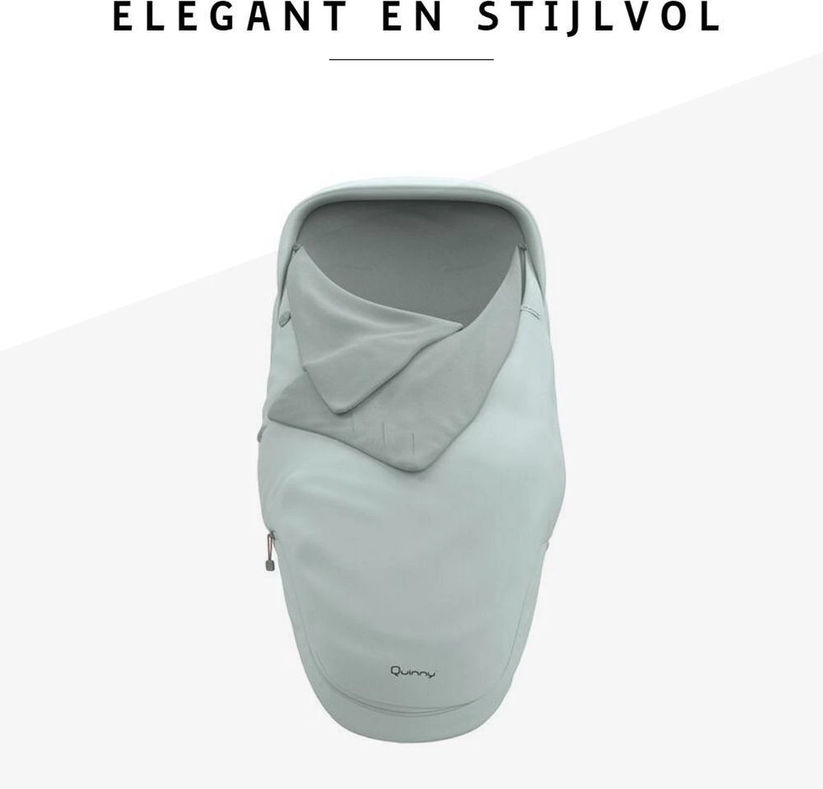 Quinny Kinderwagen Voetenzak - Footmuf Grey 7 Quinny Kinderwagen Voetenzak - Footmuf Grey - Afbeelding 5