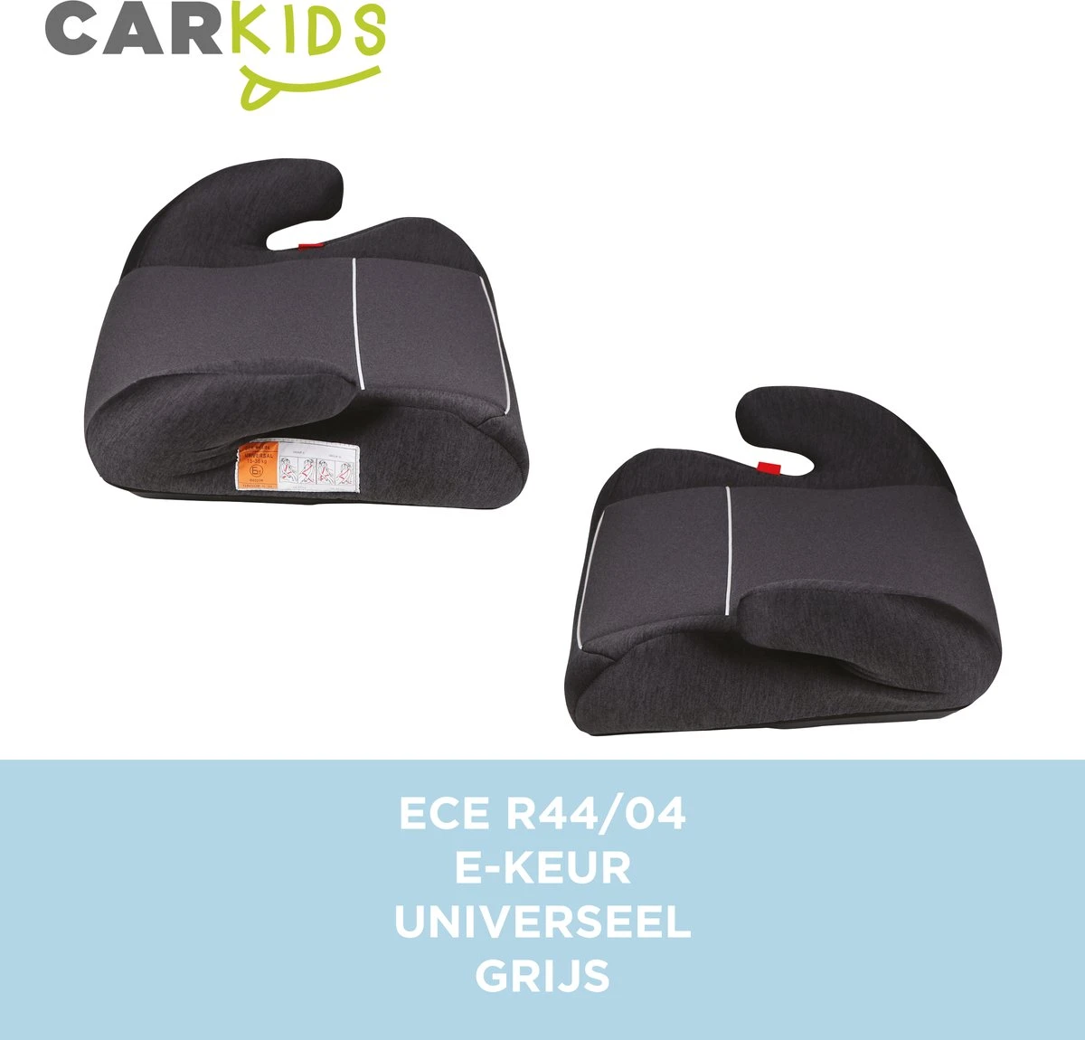 Carkids Auto Zitverhoger Grijs | Autostoeltje Groep 2-3 | Kinderen Van 3,5-12 Jaar | 15-36 Kg 7 Carkids Auto Zitverhoger Grijs | Autostoeltje Groep 2-3 | Kinderen Van 3,5-12 Jaar | 15-36 Kg - Afbeelding 5