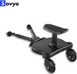 Merkloos Meerijdplankje Universeel Buggy/Kinderwagen - Kinderwagen Accessoire Met Afneembaar Zitje Van Hoogwaardige Kwaliteit - Verstelbaar Meerijdplankje -Kinderwagen- En Accessoirewinkel 1200x1151 1