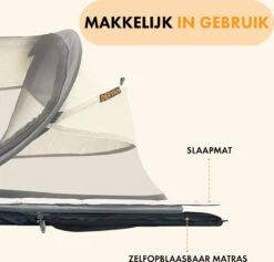 Deryan Baby Luxe Campingbedje – Inclusief Zelfopblaasbare Matras - Cream 24 Deryan Baby Luxe Campingbedje – Inclusief Zelfopblaasbare Matras - Cream -Kinderwagen- En Accessoirewinkel 1200x1151 10