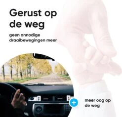 Autospiegel Baby 360° Verstelbaar Voor Hoofdsteun Autostoel -Achteruitkijkspiegel XL- Achterbankspiegel Kinderen -Baby Veiligheid Accessoires - Zwart -Kinderwagen- En Accessoirewinkel 1200x1153 2