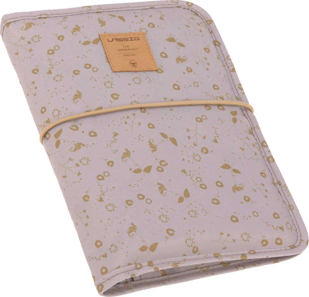 Lässig Verschoningsmatje Flowers Lilac 3 Lässig Verschoningsmatje Flowers Lilac