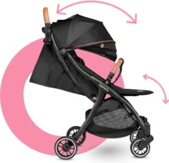 Lionelo Buggy Julie One - Kinderwagen Premium - Automatisch Opvouwen - Wandelwagen Tot 22 Kg - Comfortabele Zitje -Kinderwagen- En Accessoirewinkel 1200x1155 8