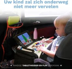 Blyzi - Reistafel Auto Met Tablethouder – Opvouwbaar – Speeltafel Voor Onderweg – Auto Organizer – Tekentafel - Zwart -Kinderwagen- En Accessoirewinkel 1200x1156 2