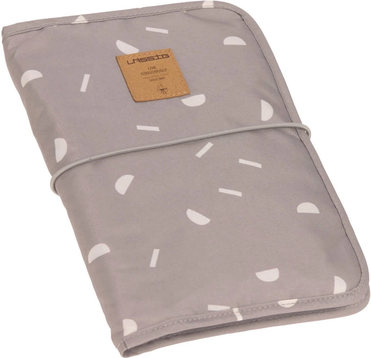 Lässig Verschoningsmatje Blocks Taupe 10 Lässig Verschoningsmatje Blocks Taupe - Afbeelding 8