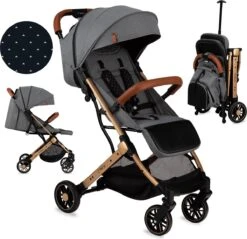 MoMi Wandelwagen - Compacte Lichtgewicht Buggy - Estelle - Gray-Gold (geschikt Van 6mnd - 15kg) -Kinderwagen- En Accessoirewinkel 1200x1160 5