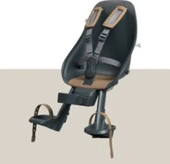 Urban Iki Fietsstoeltje Voor - Bincho Black/Kurumi Brown