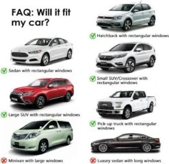 Merkloos 2 Stuks Auto-zonnescherm SPF 30+ Groot Voor Babyblok UV-stralen - Bescherm Uw Kinderen En Dieren – Zwart -Kinderwagen- En Accessoirewinkel 1200x1168 2