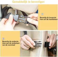 Merkloos Premium Luxe & Stevige Autostoel Organizer Met Tablet Houder - Set Van 2 - Auto Stoel Organiser - -Kinderwagen- En Accessoirewinkel 1200x1169 1