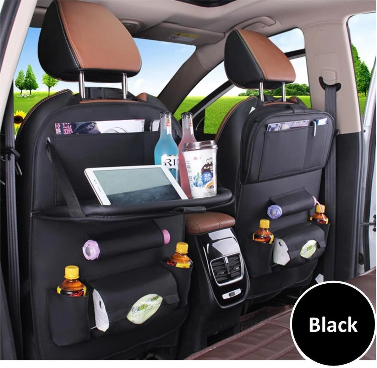 Merkloos Autostoel Organizer - Met Uitklapbare Laptophouder - Auto Organizer Met Tablet Houder - Auto Ipadhouder Voor Kinderen - Auto Organizer Met Uitklapbaar Tafel - Tray - Fleshouder - Tissuehouder - Car Organizer - Car Seat Organizer - Luxe Mat Zwart 3 Merkloos Autostoel Organizer - Met Uitklapbare Laptophouder - Auto Organizer Met Tablet Houder - Auto Ipadhouder Voor Kinderen - Auto Organizer Met Uitklapbaar Tafel - Tray - Fleshouder - Tissuehouder - Car Organizer - Car Seat Organizer - Luxe Mat Zwart