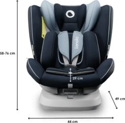 Lionelo Bastiaan One - Autostoel - 360° Met IsoFix (0-36kg) - Groep 0-1-2-3 Autostoel Voor Kinderen Van 0 Tot 12 Jaar -Kinderwagen- En Accessoirewinkel 1200x1174 3