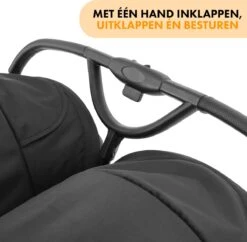 Deryan Luxe Rolo X2 Dubbele Buggy - Duo Buggy - Zwart -Kinderwagen- En Accessoirewinkel 1200x1177 6