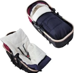 Monzana Voetenzak - Voor Kinderwagen Of Stoeltje - 93x56cm Donkerblauw -Kinderwagen- En Accessoirewinkel 1200x1178 6