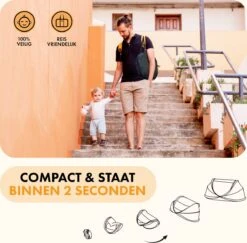 Deryan Baby Luxe Campingbedje – Inclusief Zelfopblaasbare Matras - Zwart -Kinderwagen- En Accessoirewinkel 1200x1180 12