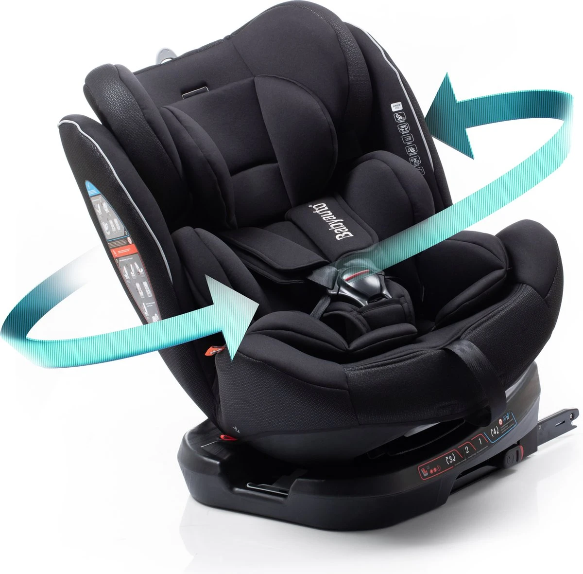 Babyauto Biro D FIX Black Group 0+ 1 2 3 - 0 Tot 36 Kg - Isofix 3 Babyauto Biro D FIX Black Group 0+ 1 2 3 - 0 Tot 36 Kg - Isofix