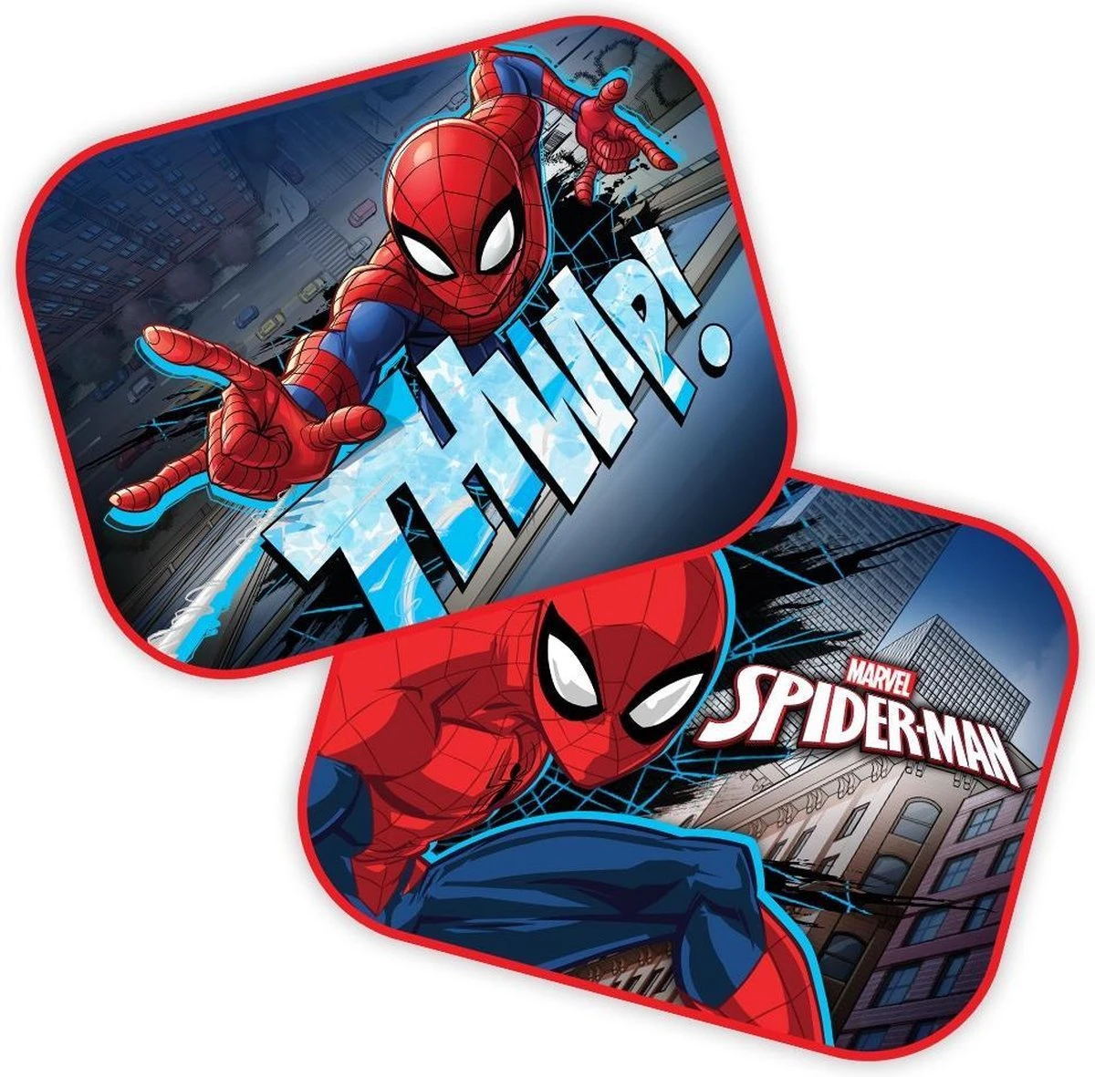Marvel Zonneschermen Spider-man 44 X 35 Cm 2 Stuks 3 Marvel Zonneschermen Spider-man 44 X 35 Cm 2 Stuks