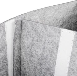 Relaxdays Luiertas Baby - Verzorgingstas Vilt - Organizer Luiers - Uitneembare Schotjes - Lichtgrijs -Kinderwagen- En Accessoirewinkel 1200x1181 9