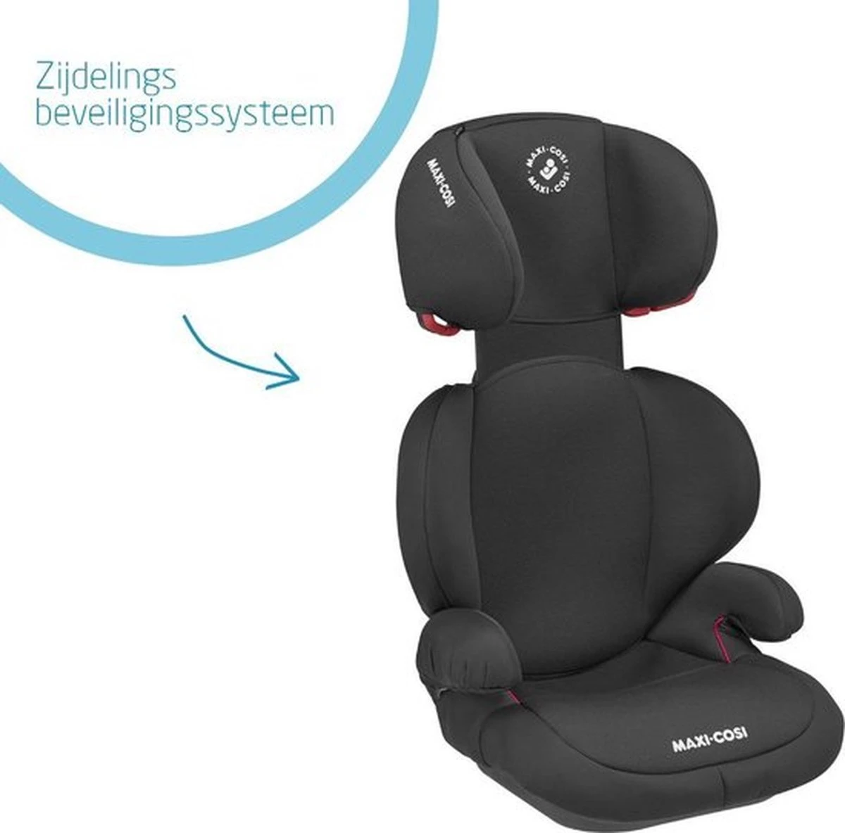 Maxi-Cosi Rodi SPS Autostoeltje - Basic Black 7 Maxi-Cosi Rodi SPS Autostoeltje - Basic Black - Afbeelding 5
