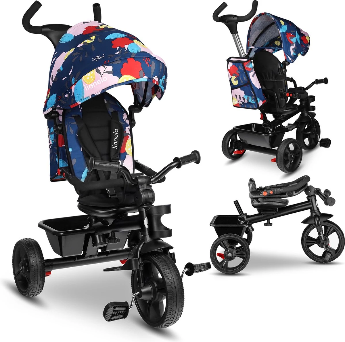 Lionelo Haari - Driewieler - Drankhouder - 2in1 - Tot 36+ 3 Lionelo Haari - Driewieler - Drankhouder - 2in1 - Tot 36+