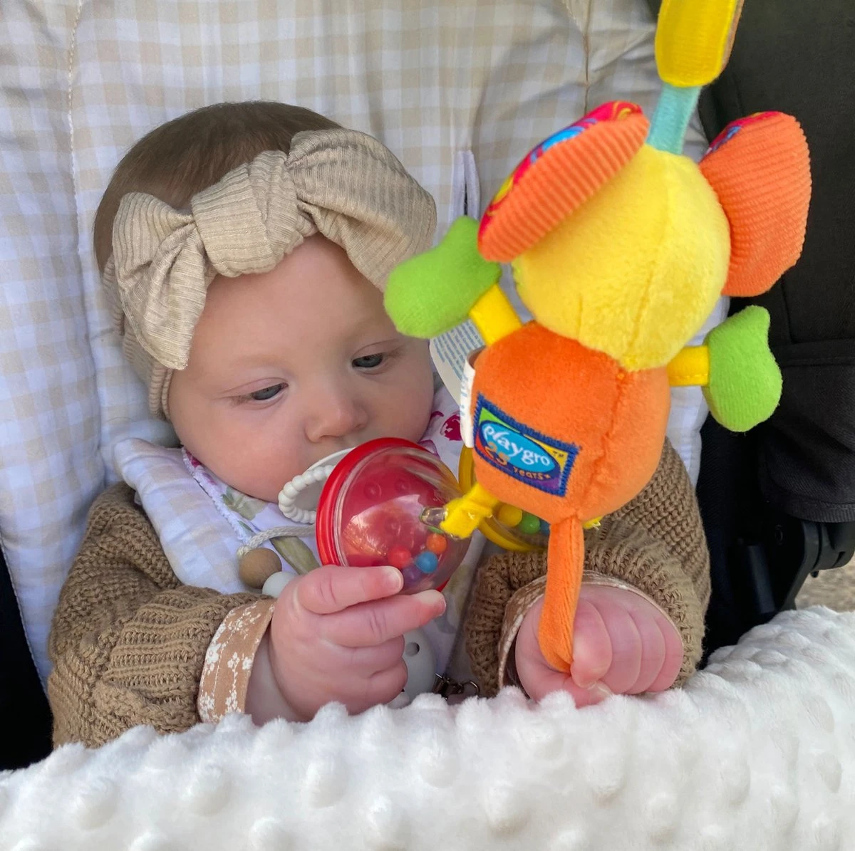 Playgro Hangspeeltje Mimsy De Muis 4 Playgro Hangspeeltje Mimsy De Muis - Afbeelding 2