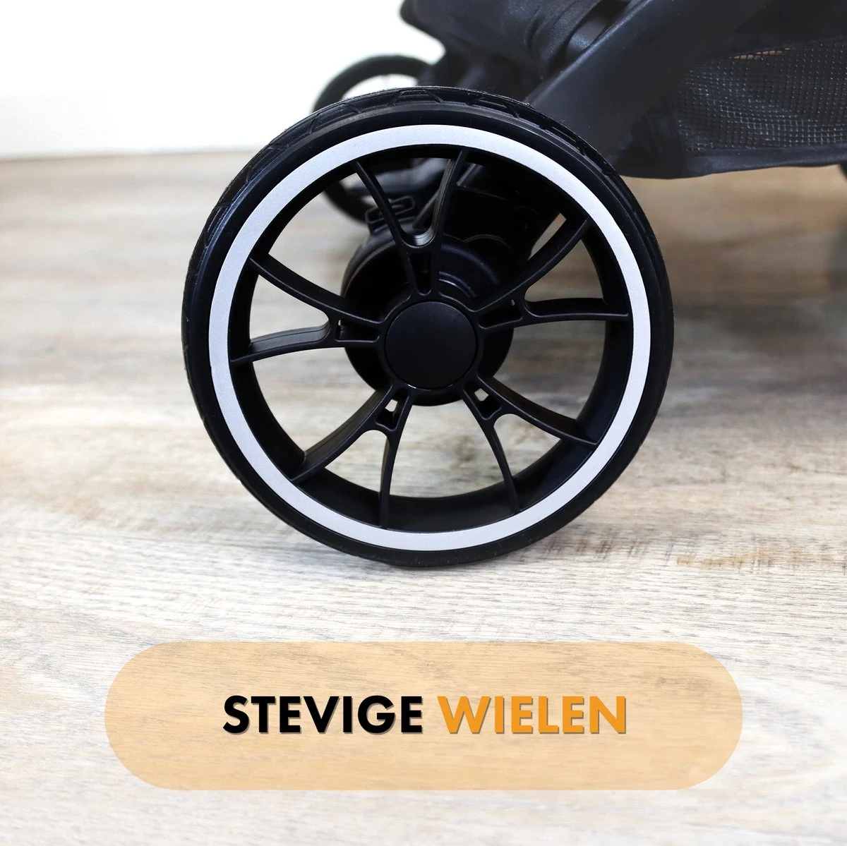 Deryan Rolo Luxe Lichtgewicht Buggy - Grijs 11 Deryan Rolo Luxe Lichtgewicht Buggy - Grijs - Afbeelding 9