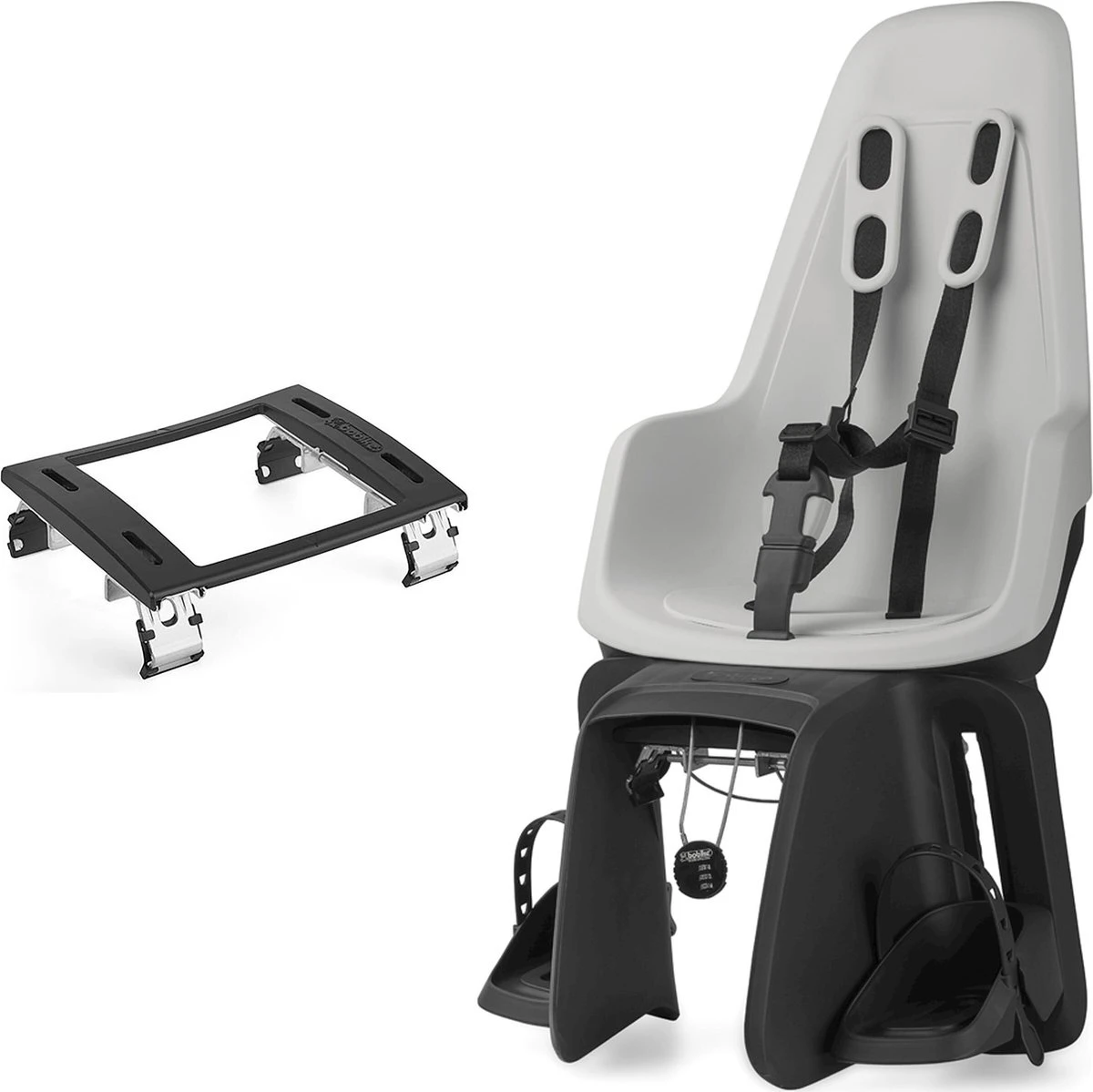 Bobike One Maxi Fietsstoeltje Achter BD - Choc Brown 4 Bobike One Maxi Fietsstoeltje Achter BD - Choc Brown - Afbeelding 2