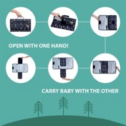 BOTC Baby Verschoningsmatje Voor Onderweg - Draagbaar Verschoonmatje - Luieretui -Verschoningsmatje Opvouwbaar -Kinderwagen- En Accessoirewinkel 1200x1200 1063