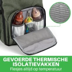 Brisby Slijtvaste Luiertas – Verzorgingstas – Met Buggymontage - Groen -Kinderwagen- En Accessoirewinkel 1200x1200 1065