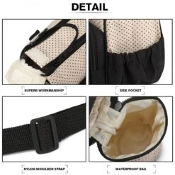 Miss Lulu Luier- En Verzorgingstas - 5 Set - Zwart (9026 BK) -Kinderwagen- En Accessoirewinkel 1200x1200 1243