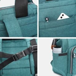 Miss Lulu Luiertas Rugzak - Inclusief Buggy En Kinderwagen Haken - Groen (E6705 GN) 18 Miss Lulu Luiertas Rugzak - Inclusief Buggy En Kinderwagen Haken - Groen (E6705 GN) -Kinderwagen- En Accessoirewinkel 1200x1200 1253