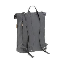 LÄSSIG Luiertas Rolltop Backpack Rugzak Incl Verschoningsmatje Antraciet -Kinderwagen- En Accessoirewinkel 1200x1200 1354