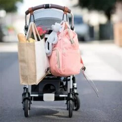 Merkloos Kinderwagen Tassenhaakjes - Haakjes Voor Tassen - Set Van 2 - Extra Stevig - Buggy Haakjes - Bruin -Kinderwagen- En Accessoirewinkel 1200x1200 139