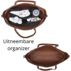 Snoozzz Luiertas Luxe Verzorgingstas – Inclusief Uitneembare Tas Organizer Met Thermovak, Stroller Hooks En Verschoningsmatje - Cognac 25 Snoozzz Luiertas Luxe Verzorgingstas – Inclusief Uitneembare Tas Organizer Met Thermovak, Stroller Hooks En Verschoningsmatje - Cognac -Kinderwagen- En Accessoirewinkel 1200x1200 1411
