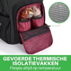 Brisby Slijtvaste Luiertas – Verzorgingstas - Two Tone Zwart En Donkergrijs - Inclusief Verschoonmatje - Isoleervakken - Met Geïntegreerde Kinderwagen Haken 17 Brisby Slijtvaste Luiertas – Verzorgingstas - Two Tone Zwart En Donkergrijs - Inclusief Verschoonmatje - Isoleervakken - Met Geïntegreerde Kinderwagen Haken -Kinderwagen- En Accessoirewinkel 1200x1200 1429