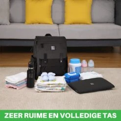 Brisby Slijtvaste Luiertas – Verzorgingstas - Two Tone Zwart En Donkergrijs - Inclusief Verschoonmatje - Isoleervakken - Met Geïntegreerde Kinderwagen Haken 25 Brisby Slijtvaste Luiertas – Verzorgingstas - Two Tone Zwart En Donkergrijs - Inclusief Verschoonmatje - Isoleervakken - Met Geïntegreerde Kinderwagen Haken -Kinderwagen- En Accessoirewinkel 1200x1200 1435